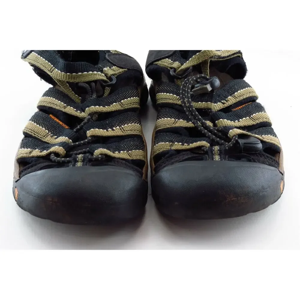 KEEN Black Fabric Sandals Boys‎ Shoes Size 1 M